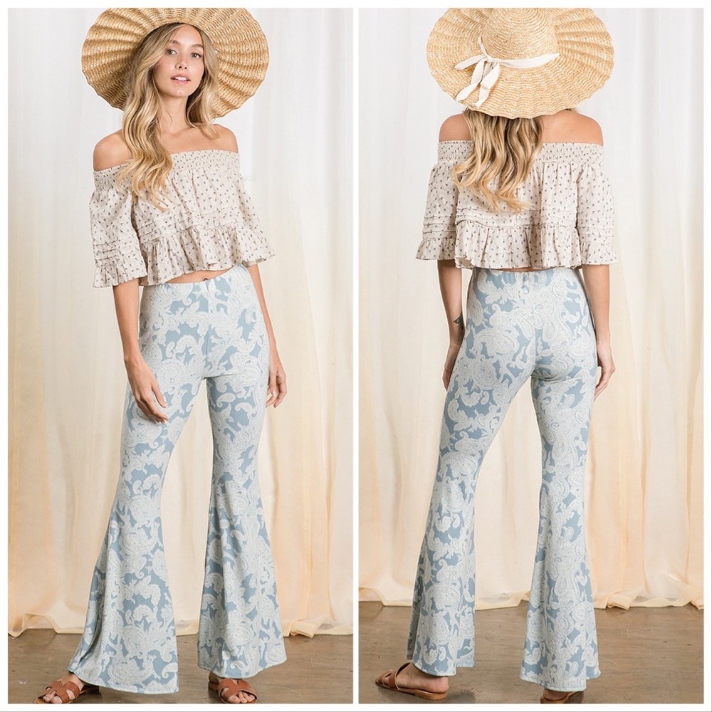 Anastasia Walks in Love Knit Flare Pants - Picture 6 of 8